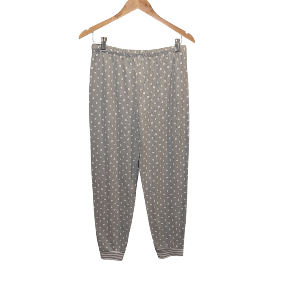 Cuddl Duds Long Sleeve Jogger Polka Dot and Striped Pajama Set Size Small NWT - Picture 4 of 14